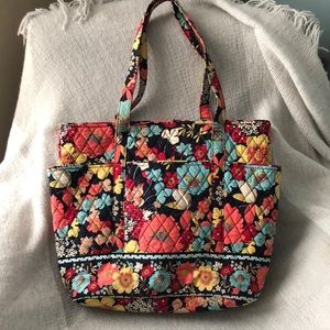 Vera Bradley Happy Snails large tote